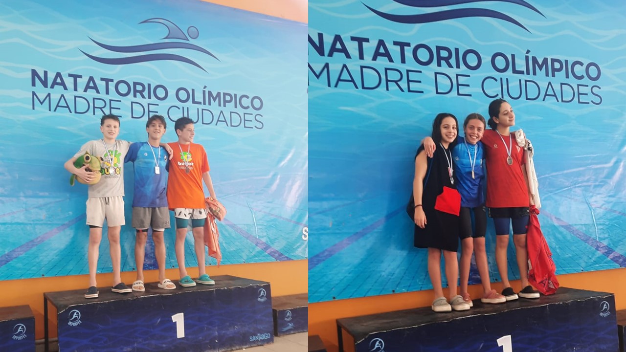 Mauro Czybuk y Sofía Ovalles ya suman seis medallas y cuatro campeonatos argentinos
