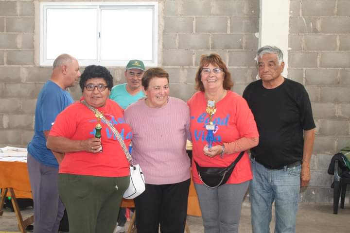 Adultos Mayores se hicieron presente en un torneo de Tejo en San Luis