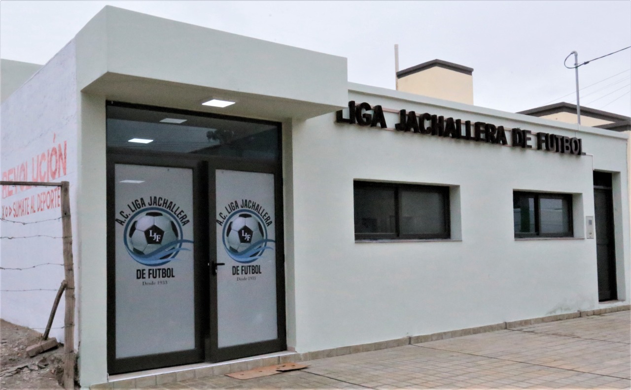 Inauguraron las ampliaciones y remodelaciones en la Liga Jachallera de Fútbol